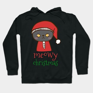 Meowy Christmas Hoodie